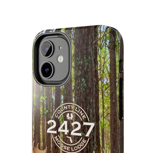 Moose Lodge 2427 - Woodlands Moose - Tough Phone Cases (Select Phone Models)