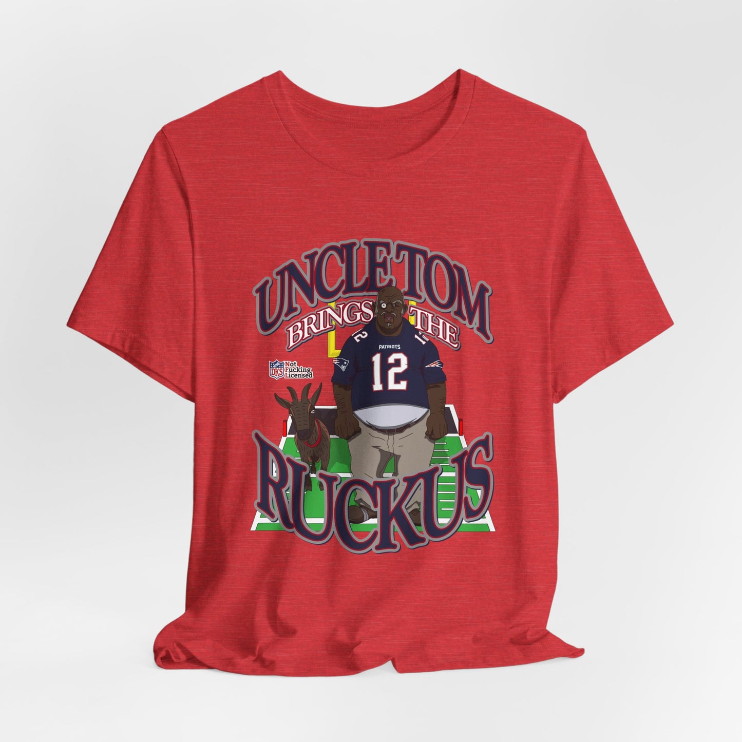 DK112: Uncle Tom Ruckus (New England Edition) - Unisex S/S T-Shirt
