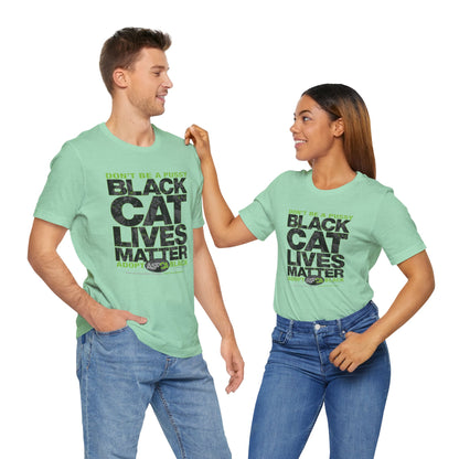 DK219: ASPCA (Black Cat Edition) - Unisex S/S T-Shirt