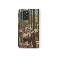 Load image into Gallery viewer, Moose Lodge 2427 - Woodlands Moose - Flip Organizational Phone Cases (Select Phone Models)
