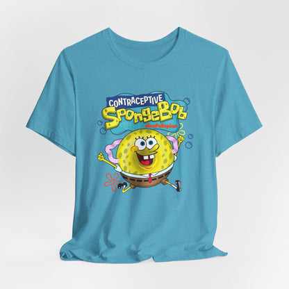 DK196: Contraceptive SpongeBob - Unisex S/S T-Shirt