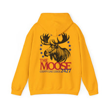 Load image into Gallery viewer, Moose Lodge 2427 - Moose For President - Hooded Sweatshirt (Front &amp; Back Print)
