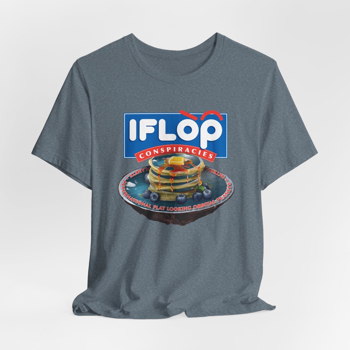 DK117: Blueberry Pancakes - Unisex S/S T-Shirt