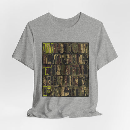 DK159: WTF! FTW! Facts! (Camo Edition) - Unisex S/S T-Shirt