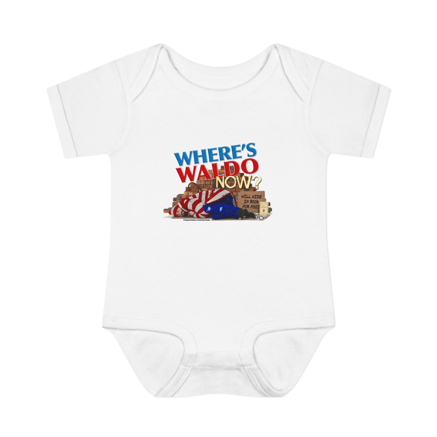 DK89: Where's Waldo Now? - Infant Sized Onsie