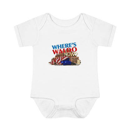 DK89: Where's Waldo Now? - Infant Sized Onsie
