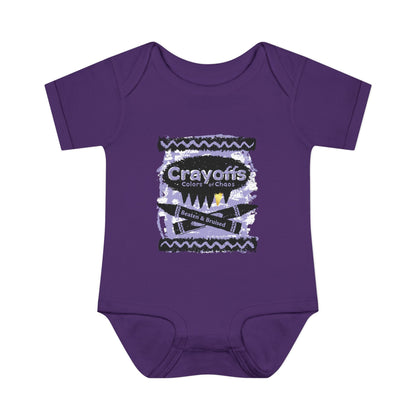 DK110: Crayoffs - Colors of Chaos - Infant Sized Onsie