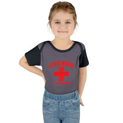 DK42: LIFESHARD - Little Beach - Infant Sized Onsie