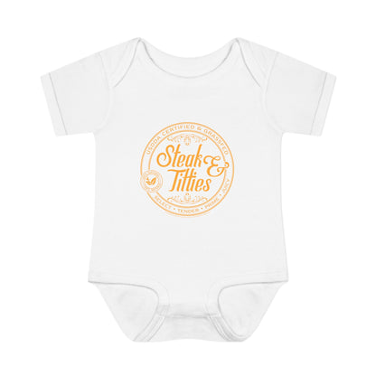 DK225: Steak & Titties - Infant Sized Onsie