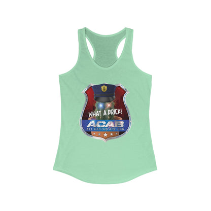 DK210: A.C.A.B. (Cactus Edition) - Ladies Raceback Tank