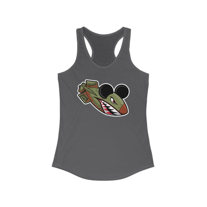 DK20: Meet Dick. He's The Bomb! - Ladies Racerback Tank