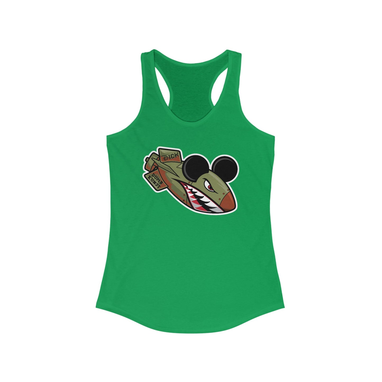 DK20: Meet Dick. He's The Bomb! - Ladies Racerback Tank