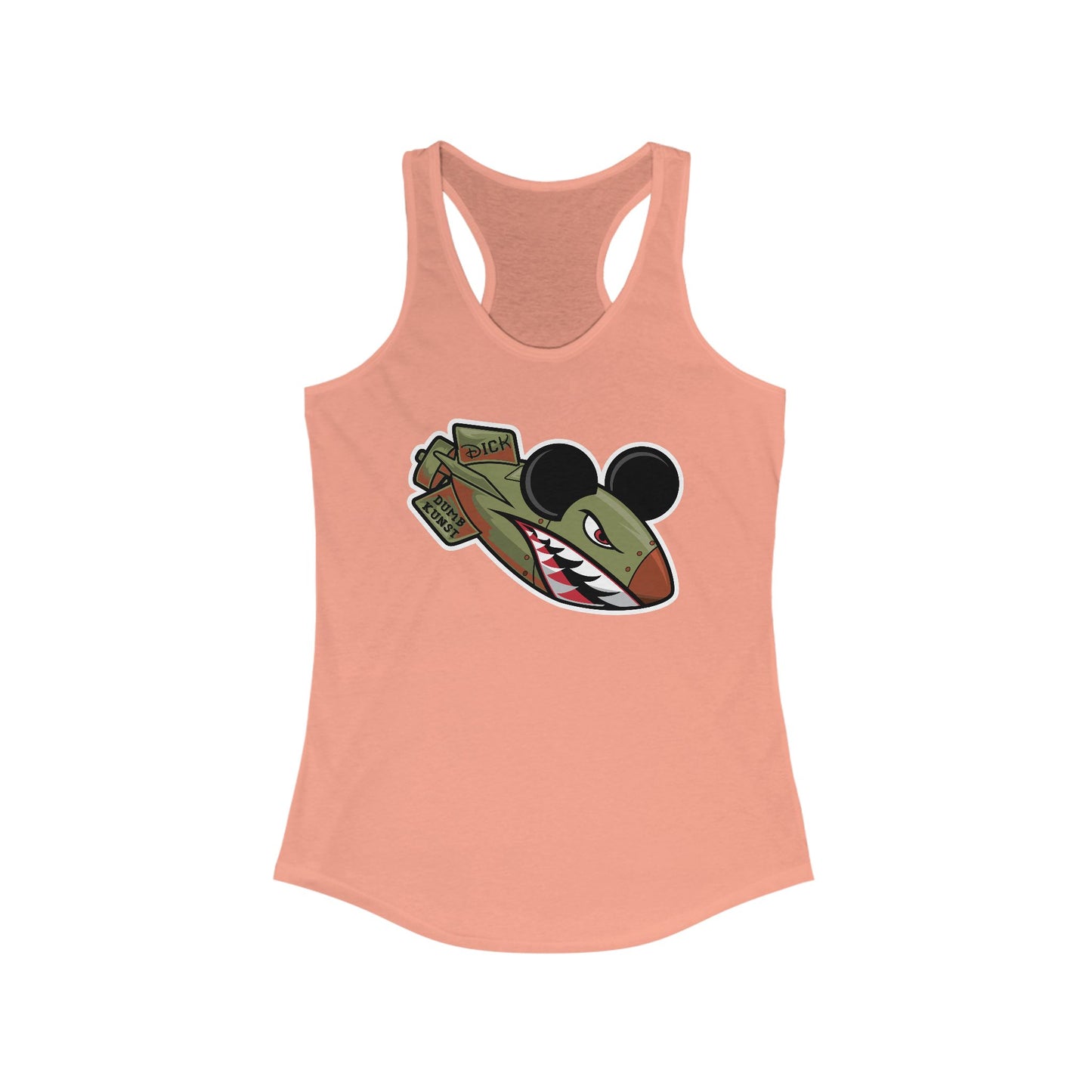 DK20: Meet Dick. He's The Bomb! - Ladies Racerback Tank