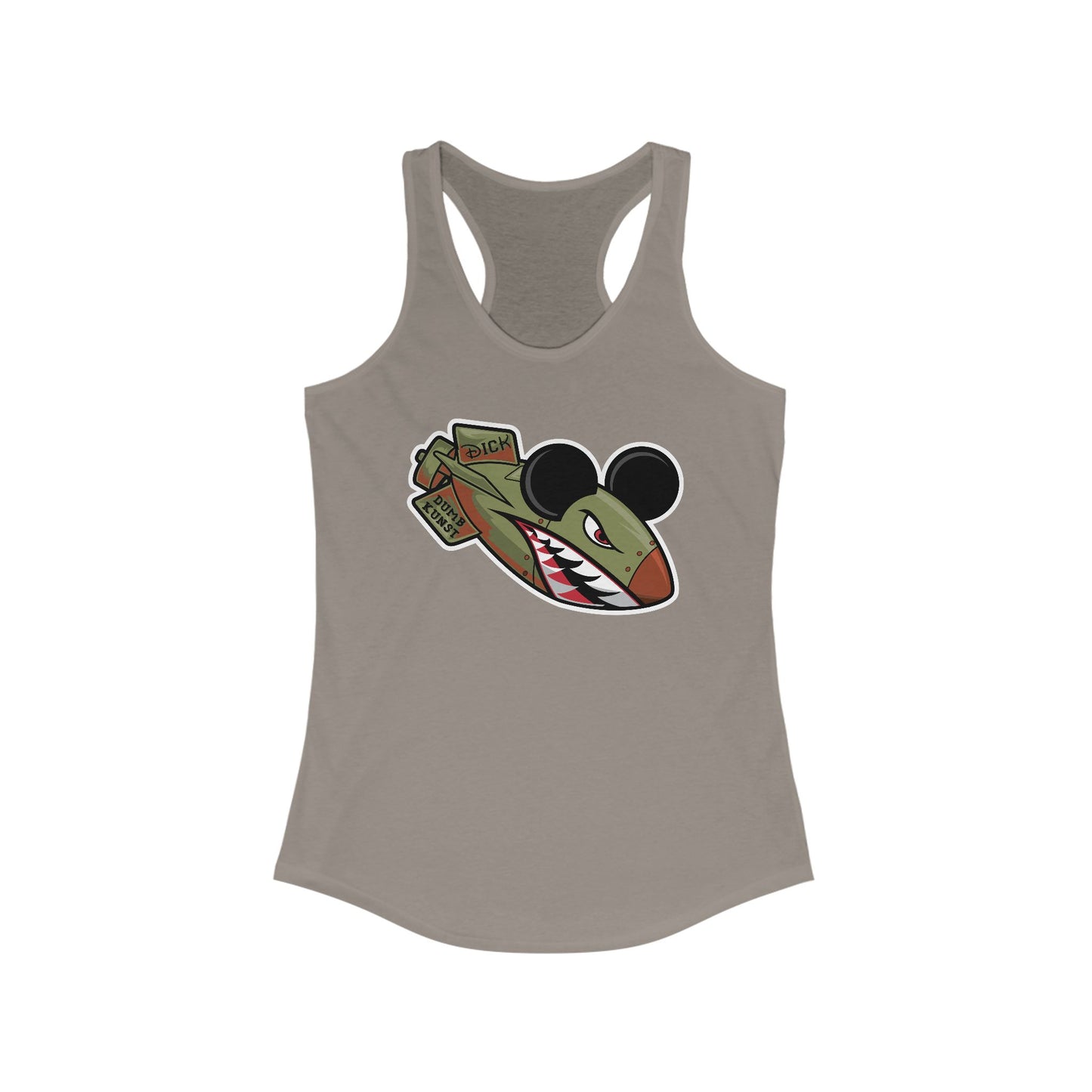 DK20: Meet Dick. He's The Bomb! - Ladies Racerback Tank
