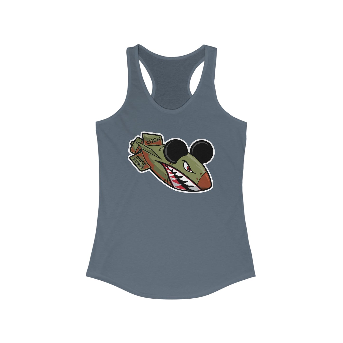 DK20: Meet Dick. He's The Bomb! - Ladies Racerback Tank