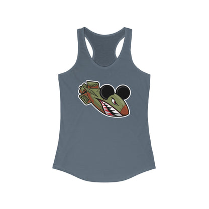 DK20: Meet Dick. He's The Bomb! - Ladies Racerback Tank
