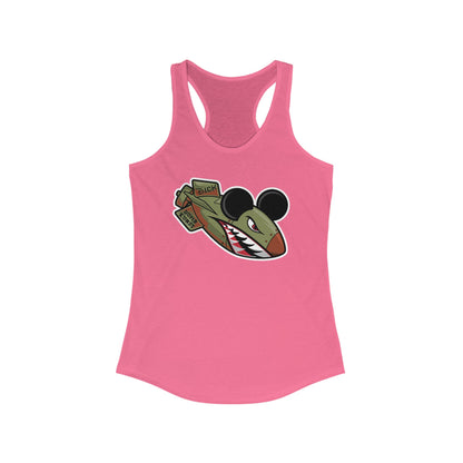 DK20: Meet Dick. He's The Bomb! - Ladies Racerback Tank