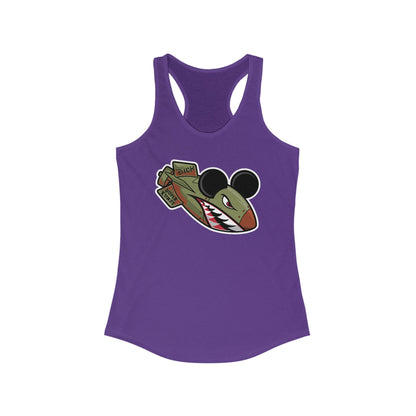 DK20: Meet Dick. He's The Bomb! - Ladies Racerback Tank
