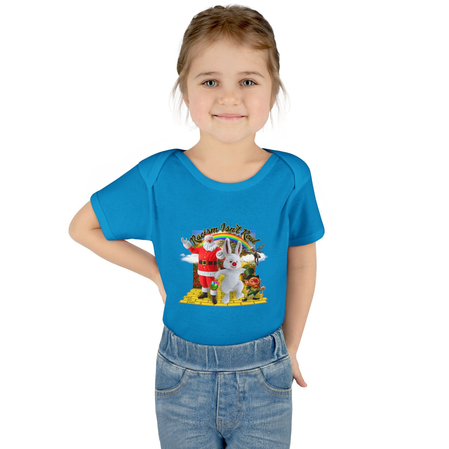 DK68: Racism Isn't Real - Infant Sized Onsie