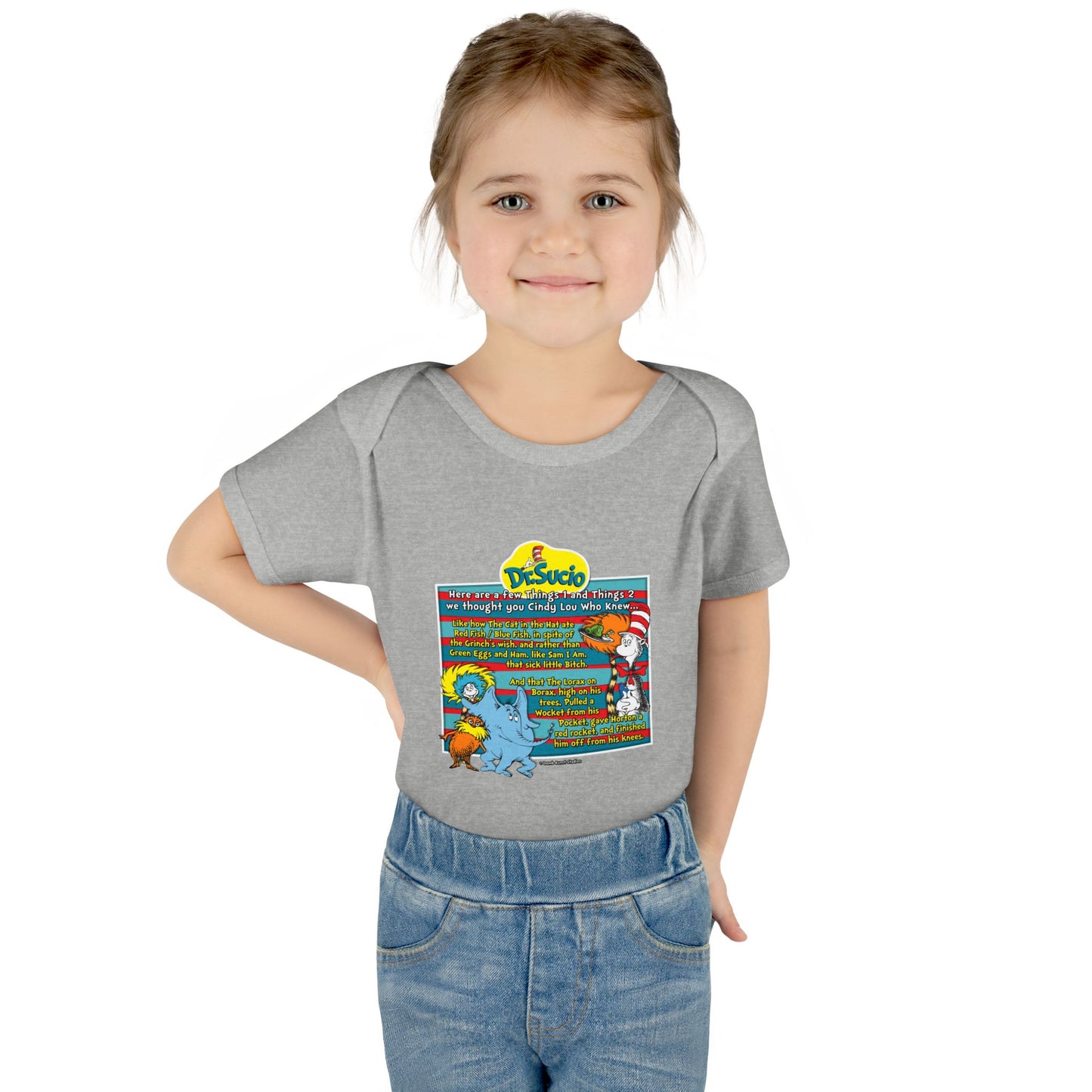 DK64: Doctored Seuss (Dirty Dr. Sucio) - Infant Sized Onsie