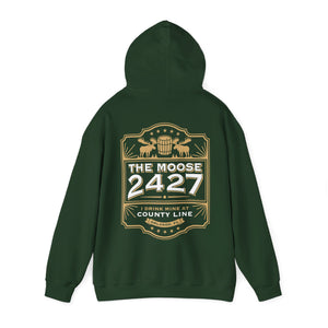 Moose Lodge 2427 - Moose Drink Mine - Hooded Sweatshirt (Front & Back Print)