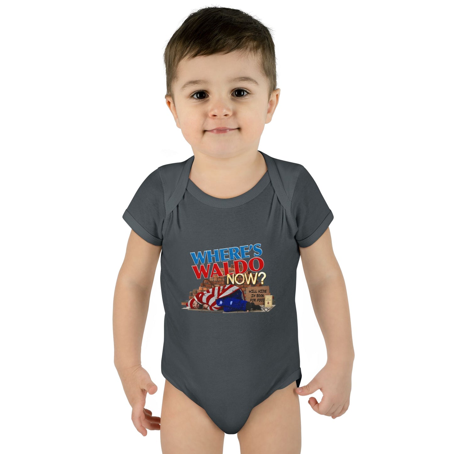 DK89: Where's Waldo Now? - Infant Sized Onsie