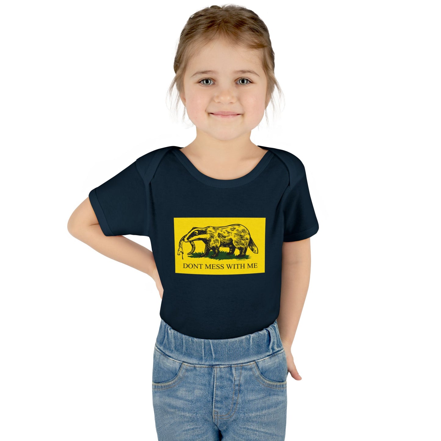 DK14: Honey Badger Don't Give A Fuck - Infant Sized Onsie