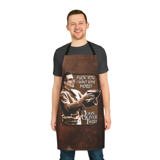 DK6: John Oliver Twist (Fuck Edition) - Twill Kitchen Apron