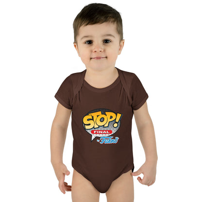 DK103: Stop! by Fukno - Infant Sized Onsie