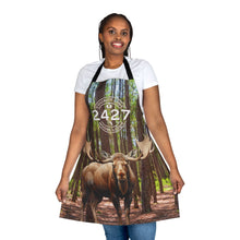 Load image into Gallery viewer, Moose Lodge 2427 - Woodlands Moose - Chef&#39;s Apron
