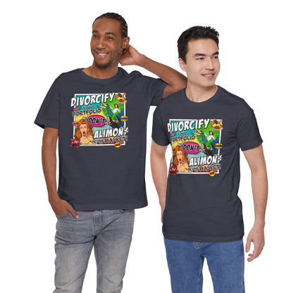 DK75: Divorcify Your Portfolio - Unisex S/S T-Shirt
