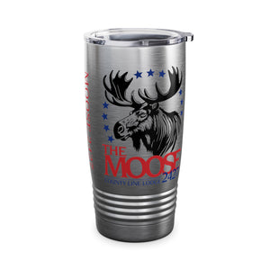 Moose Lodge 2427 - Moose For President - Ringneck Tumbler, 20oz