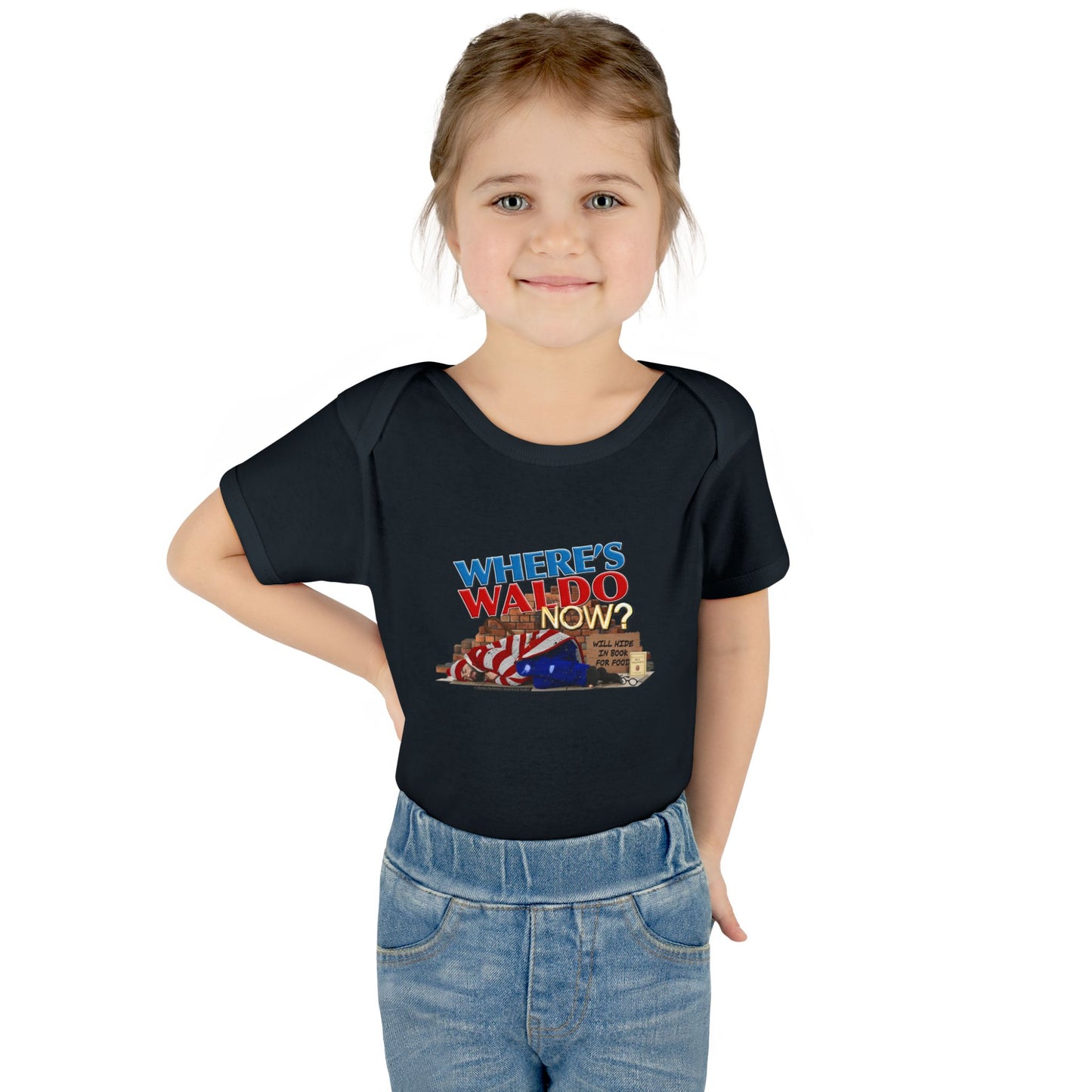 DK89: Where's Waldo Now? - Infant Sized Onsie