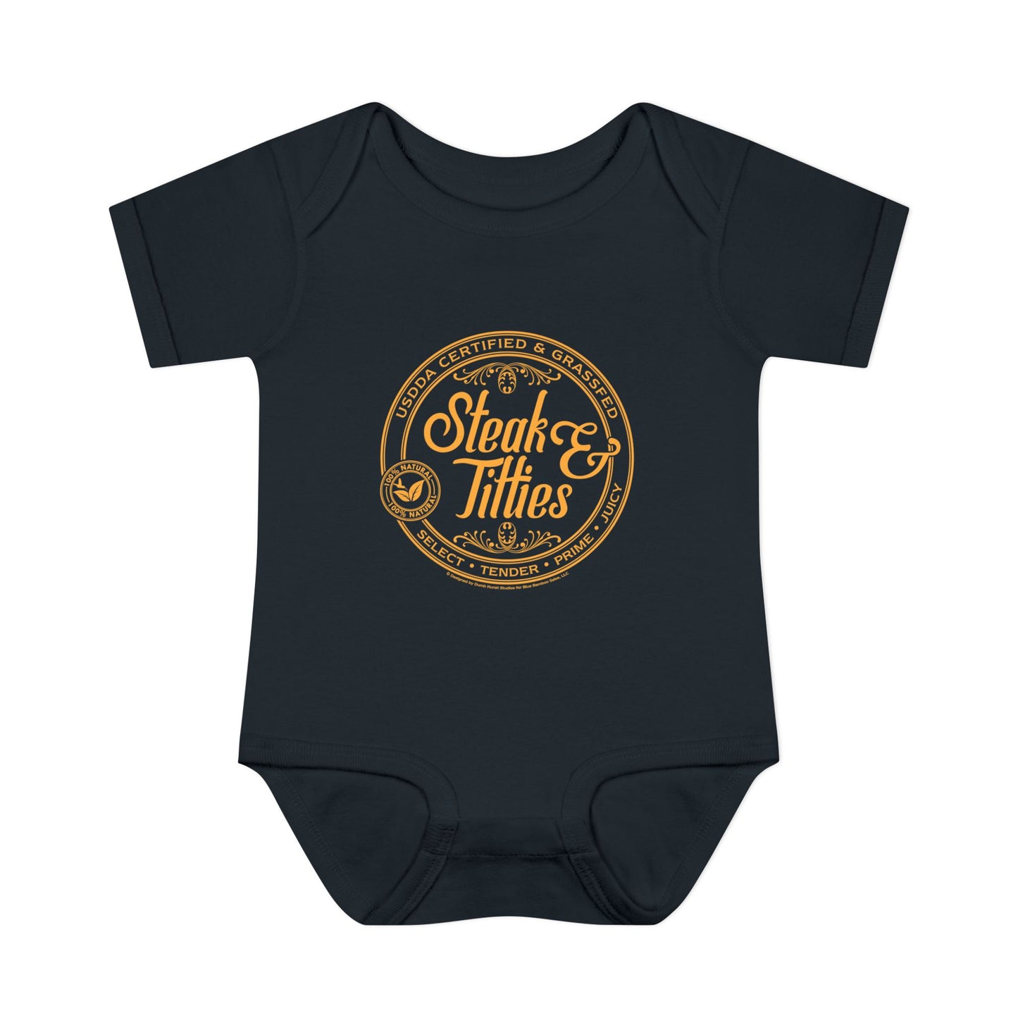 DK225: Steak & Titties - Infant Sized Onsie
