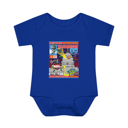 DK149: UnMARVELousington D.C. - Infant Sized Onsie