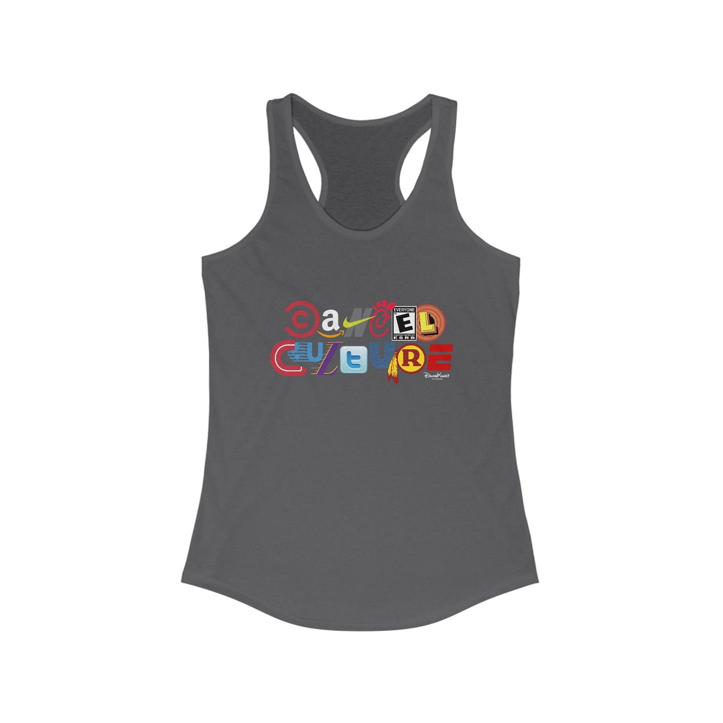 DK53: Cancel Culture - Ladies Racerback Tank