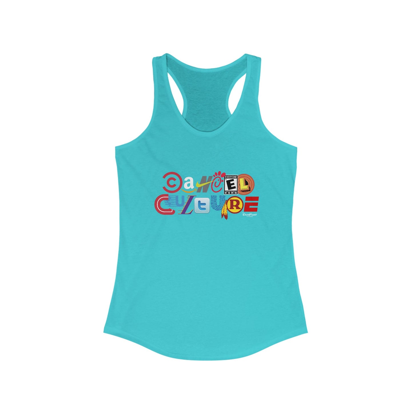 DK53: Cancel Culture - Ladies Racerback Tank