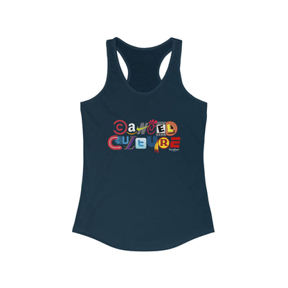 DK53: Cancel Culture - Ladies Racerback Tank