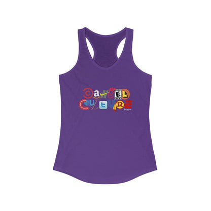 DK53: Cancel Culture - Ladies Racerback Tank