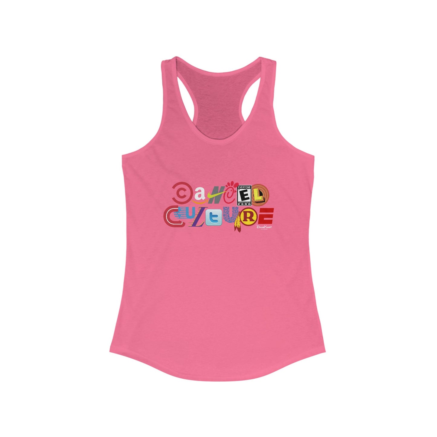 DK53: Cancel Culture - Ladies Racerback Tank