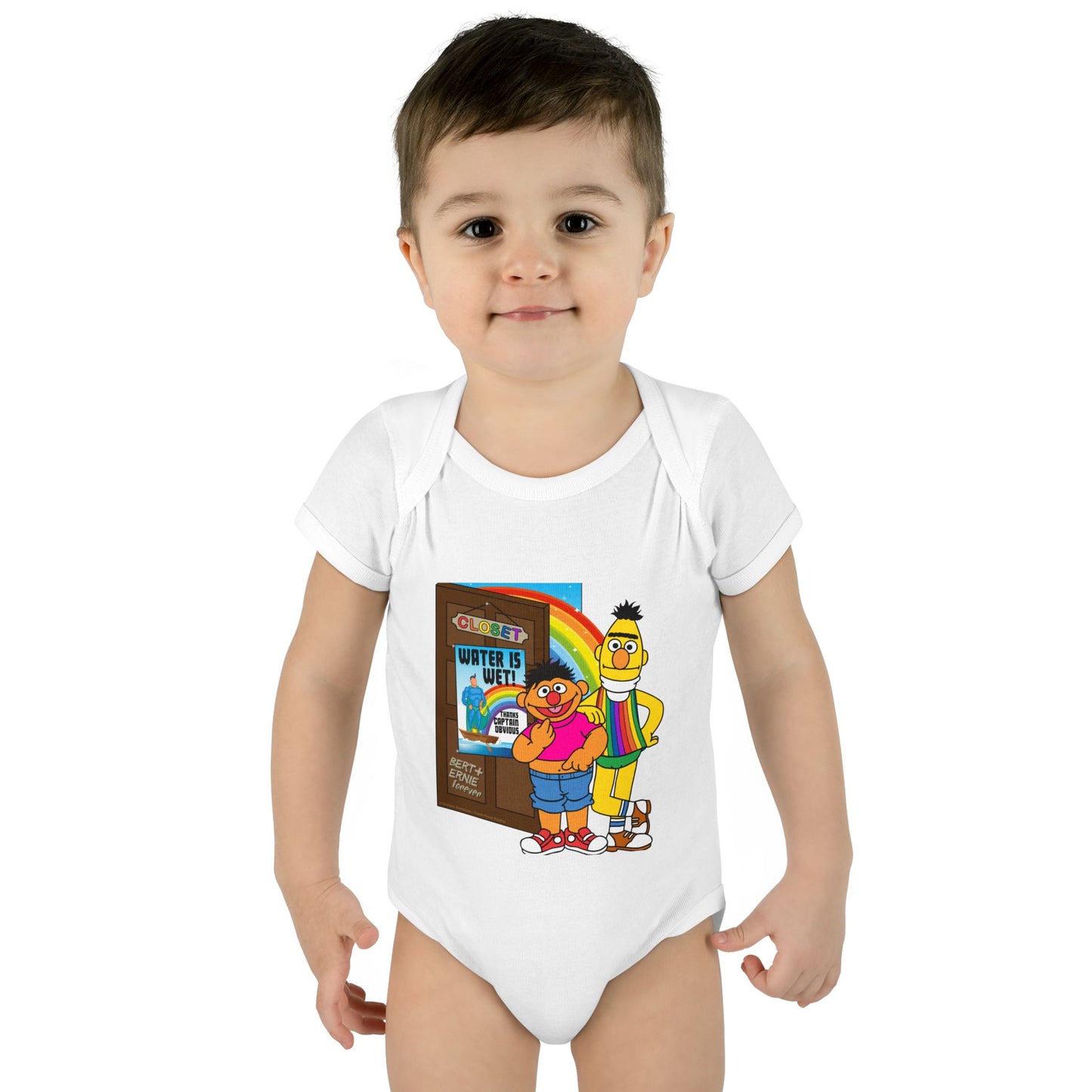 DK201: Bert & Ernie's Closet - Infant Sized Onsie