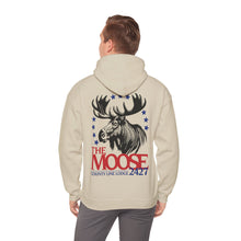 Load image into Gallery viewer, Moose Lodge 2427 - Moose For President - Hooded Sweatshirt (Front &amp; Back Print)
