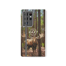 Load image into Gallery viewer, Moose Lodge 2427 - Woodlands Moose - Flip Organizational Phone Cases (Select Phone Models)
