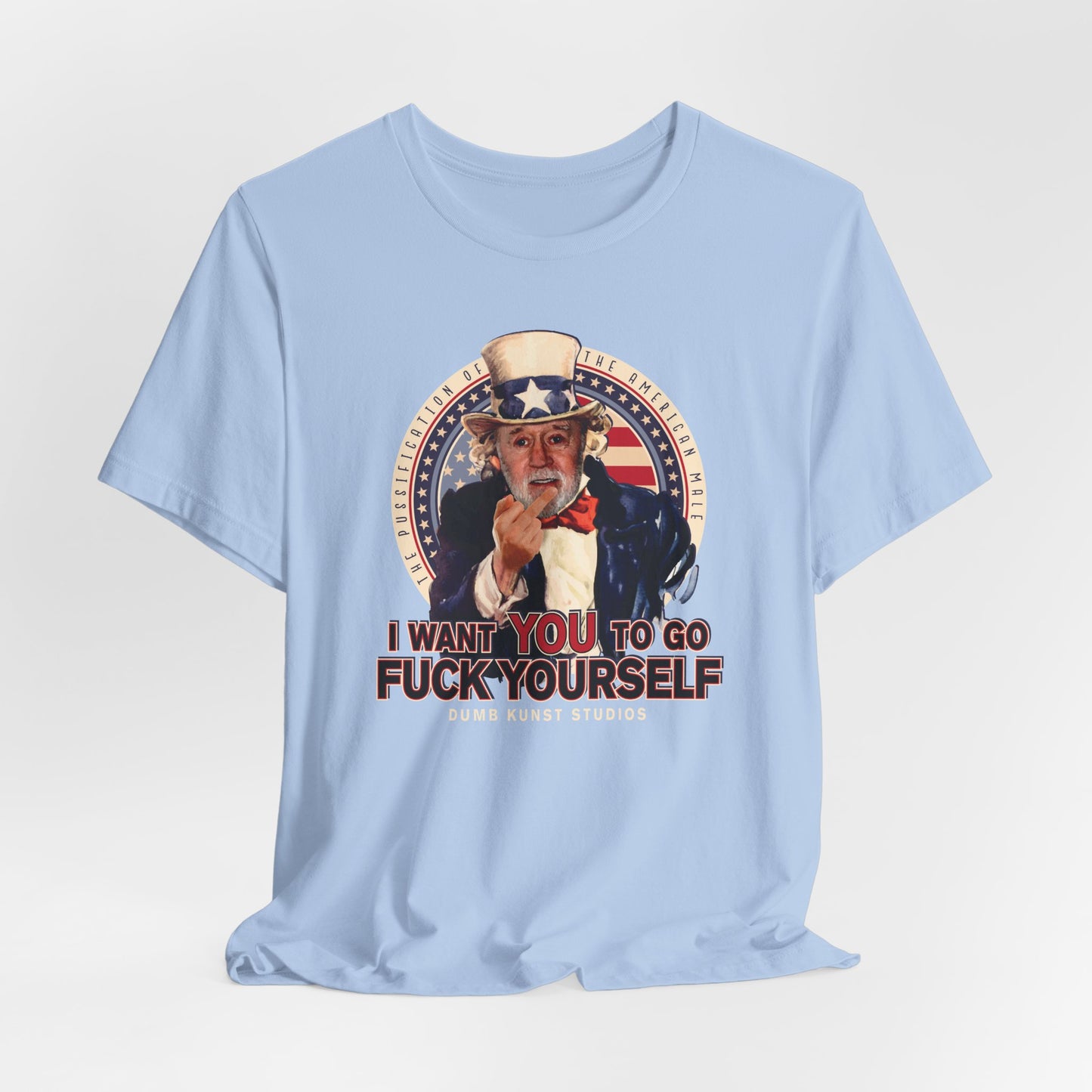 DK23: The Pussification of the American Male - Unisex S/S T-Shirt