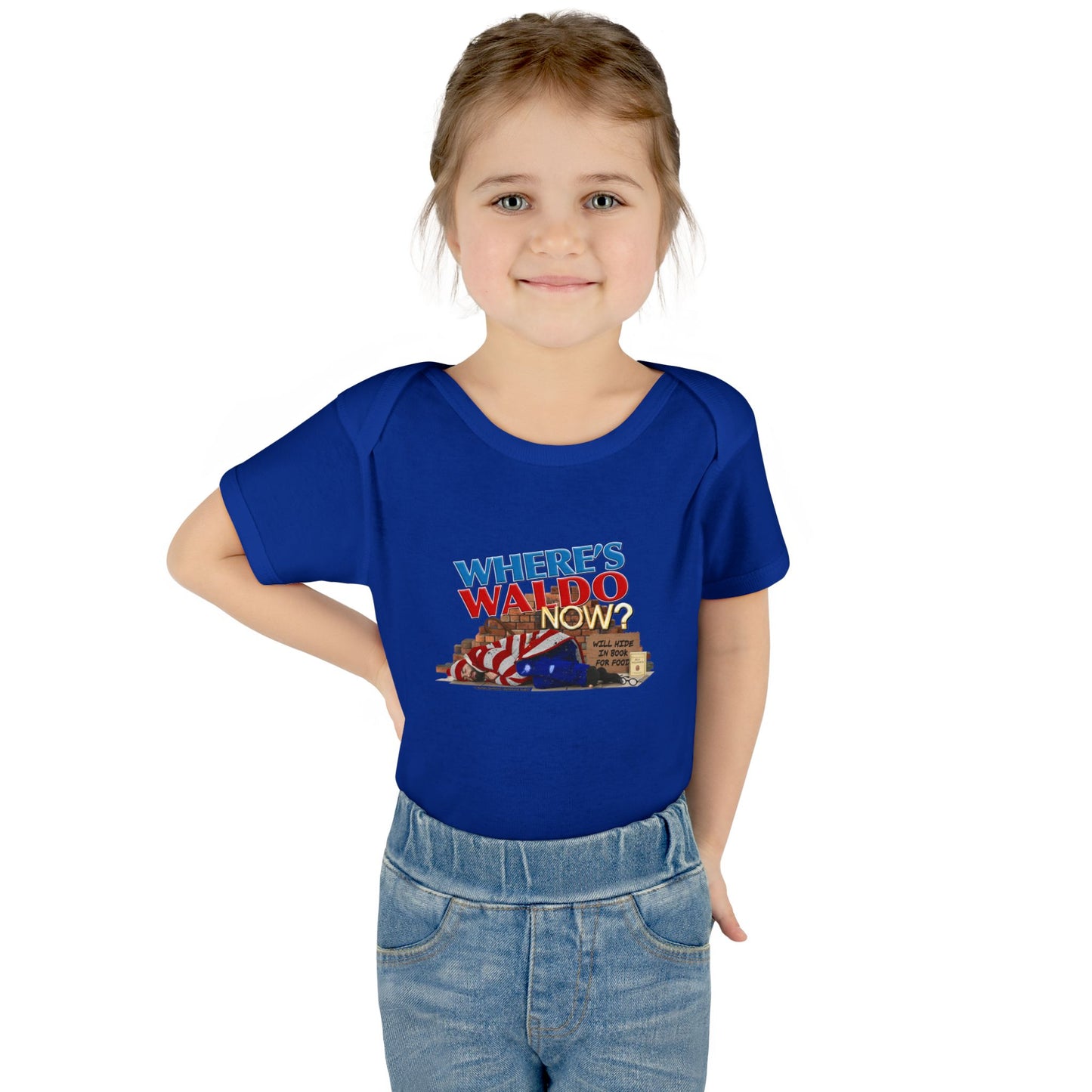 DK89: Where's Waldo Now? - Infant Sized Onsie