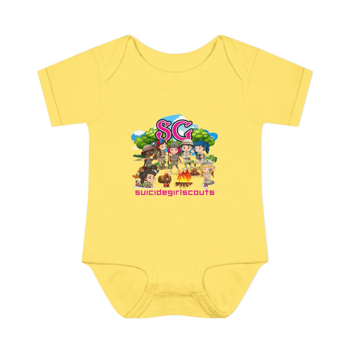 DK66: Suicide Girlscouts - Infant Sized Onsie