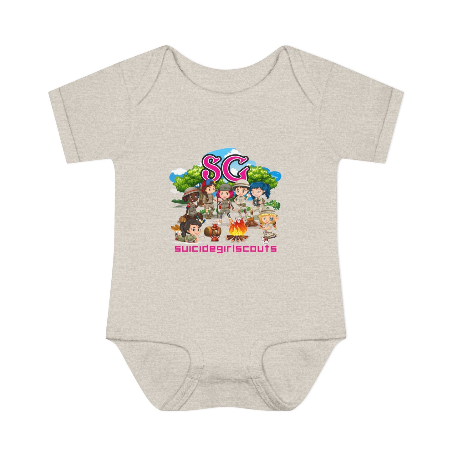 DK66: Suicide Girlscouts - Infant Sized Onsie