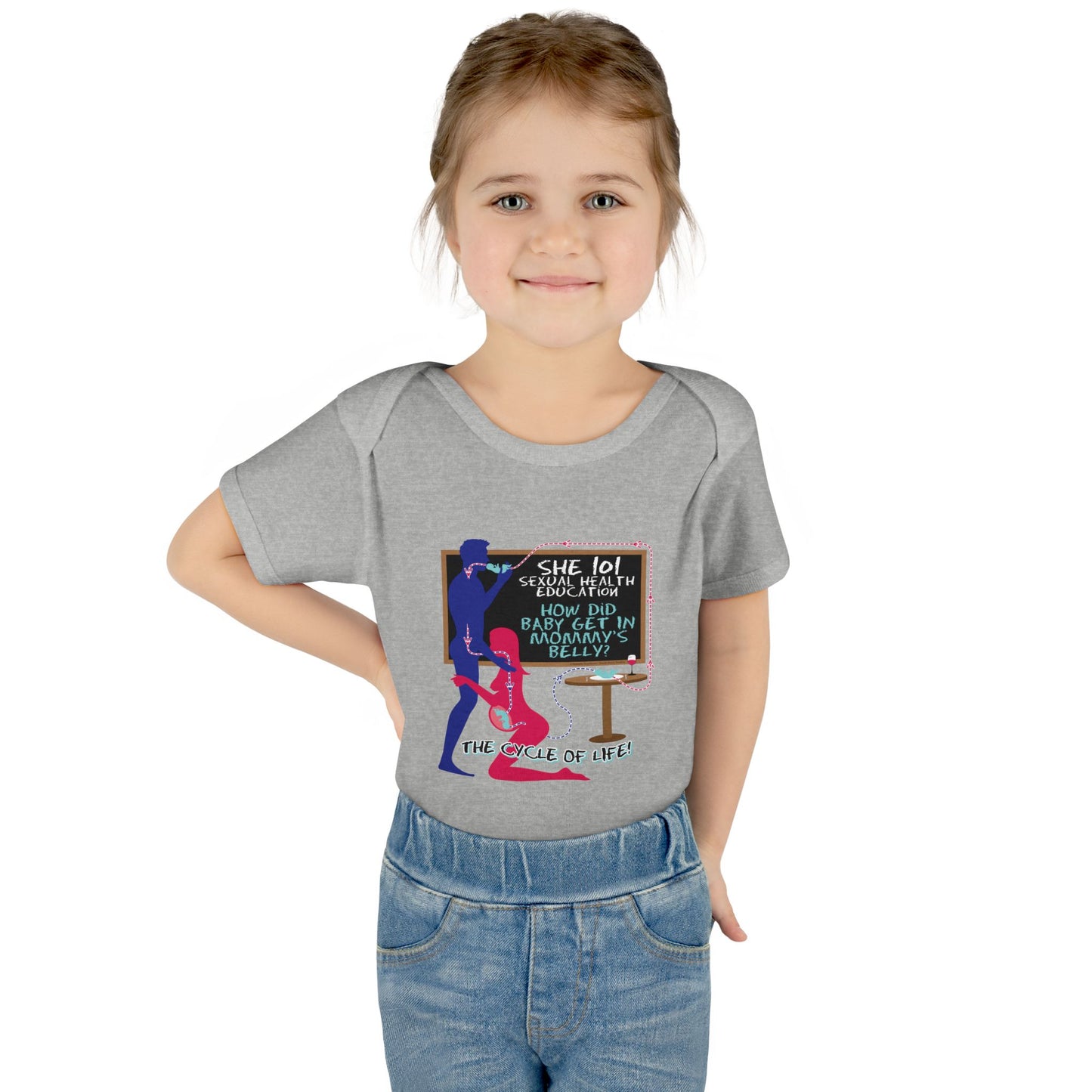 DK184: Baby In The Belly - Infant Sized Onsie