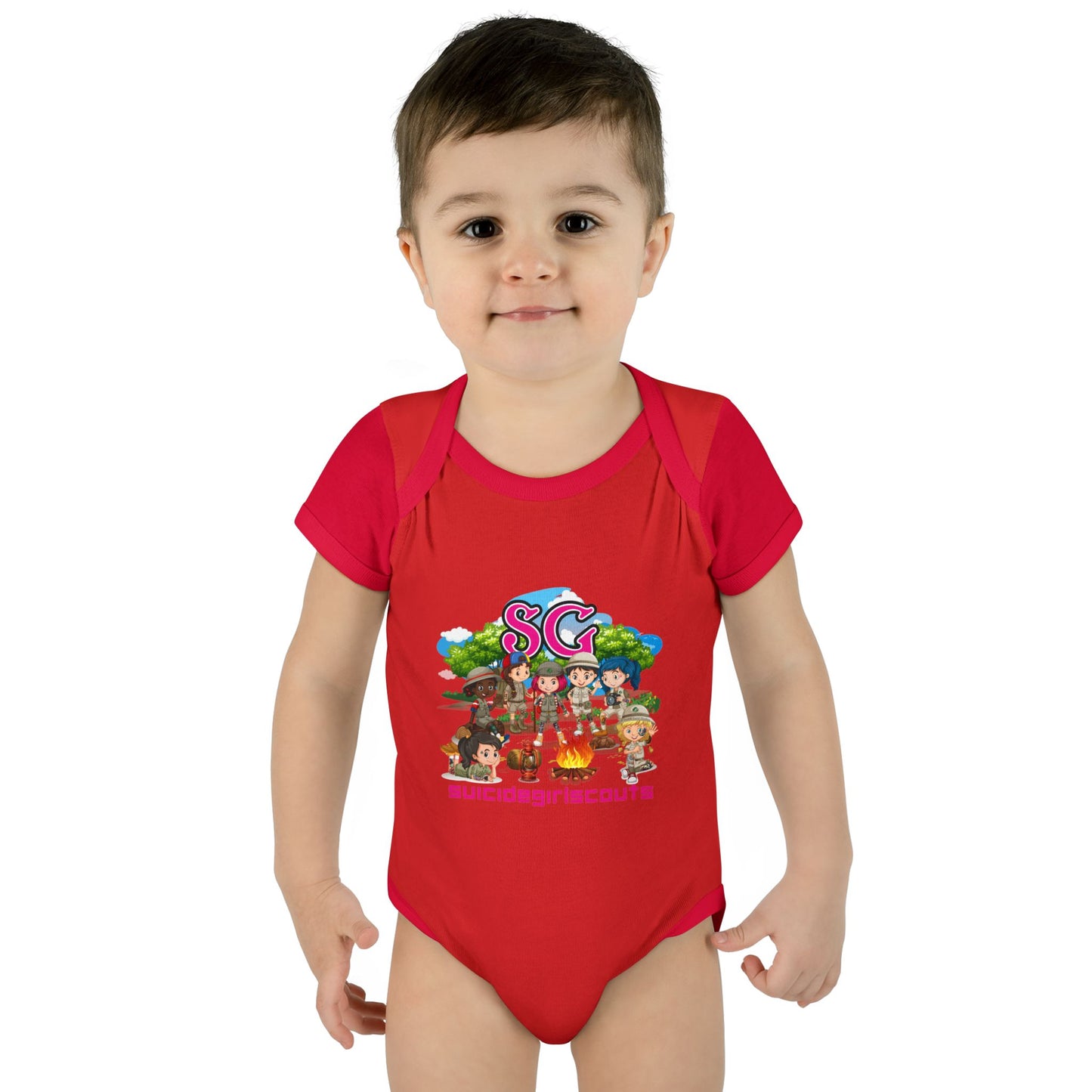 DK66: Suicide Girlscouts - Infant Sized Onsie