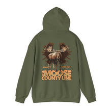 Load image into Gallery viewer, Moose Lodge 2427 - Moose Antlers - Hooded Sweatshirt (Front &amp; Back Print)
